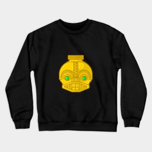 Ancient colombian native owl representation Crewneck Sweatshirt